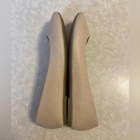 Mix No. 6 Danzey Ballet Flats Bone Tan Snakeskin Size 7.5 - Picture 4 of 7